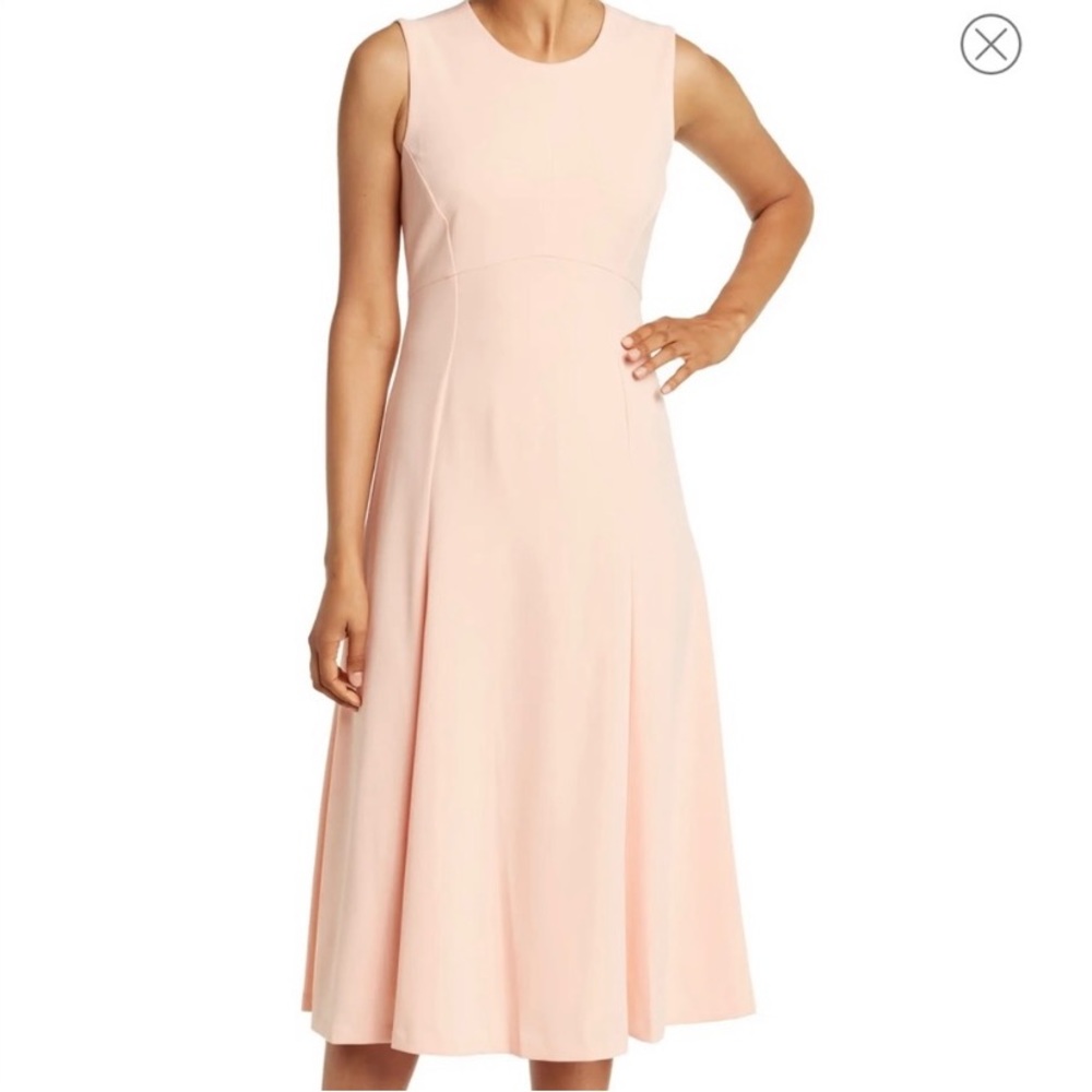 New with tags, Calvin Klein Sleeveless Seamed Midi Dress